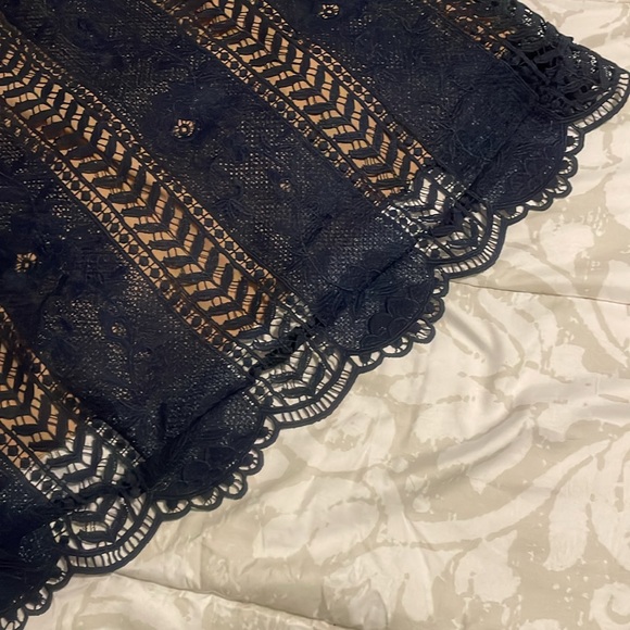 Anthropologie Lace Midi Dress - Picture 6 of 8